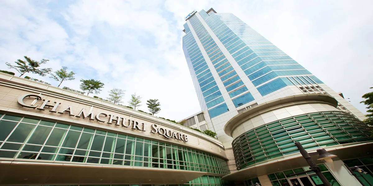 อาคาร จามจุรี สแควร์ ในกรุงเทพฯ ประเทศไทย